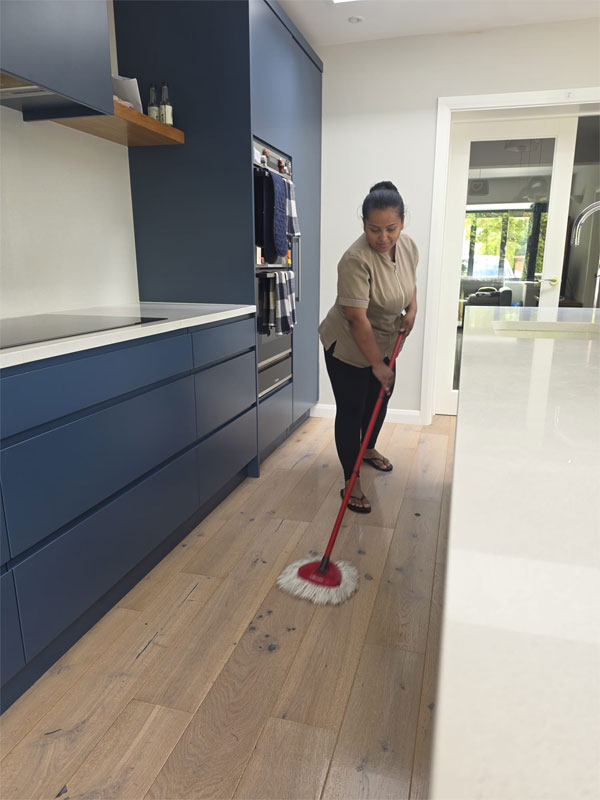 Hard floor mopping